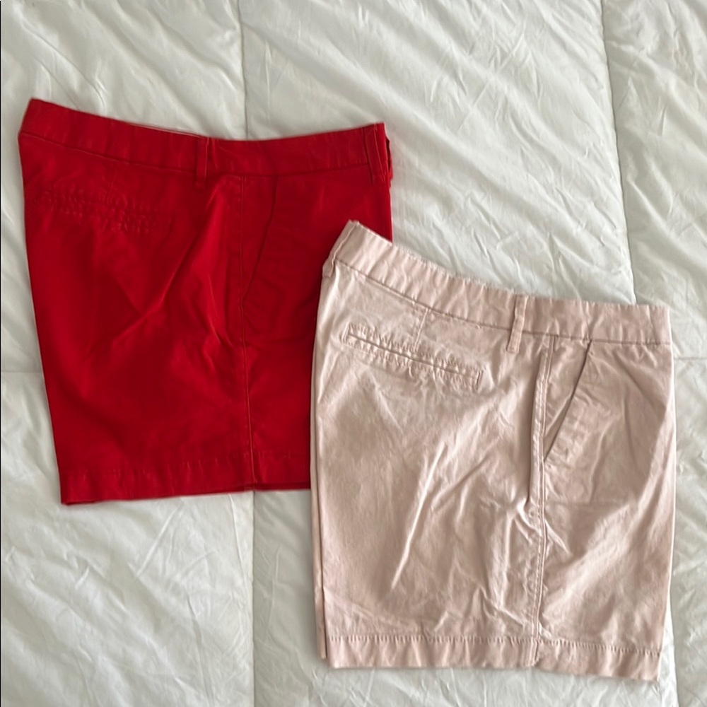 Red and Pink Skirt Set